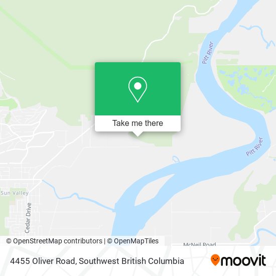 4455 Oliver Road map
