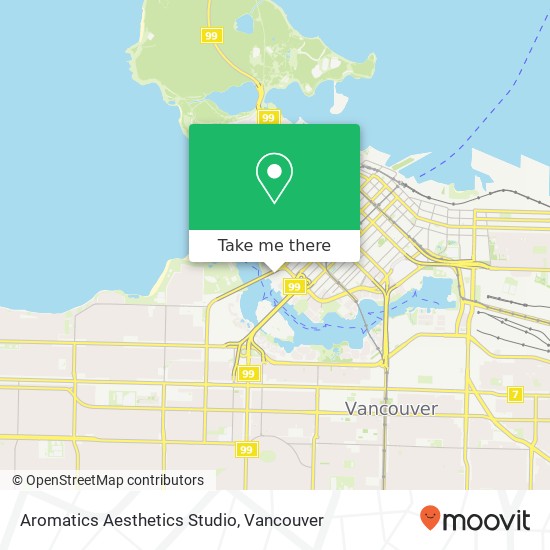 Aromatics Aesthetics Studio map