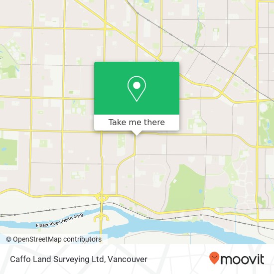 Caffo Land Surveying Ltd map
