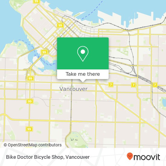 Bike Doctor Bicycle Shop map