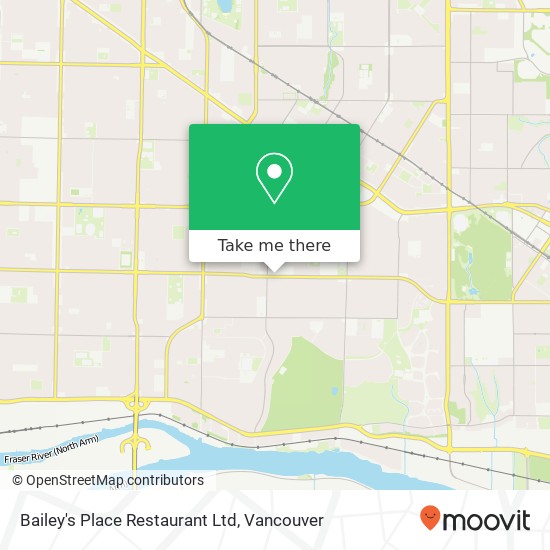 Bailey's Place Restaurant Ltd map