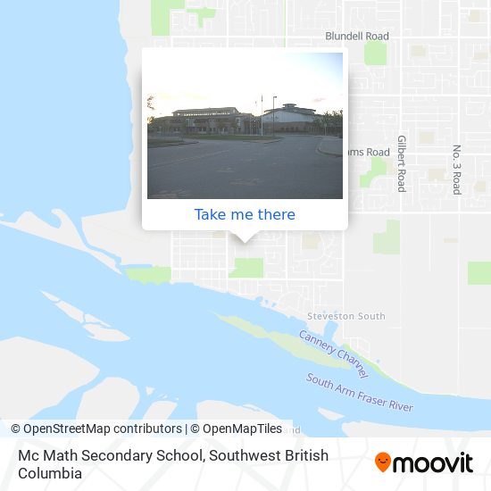 Mc Math Secondary School map