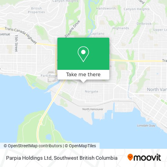 Parpia Holdings Ltd map