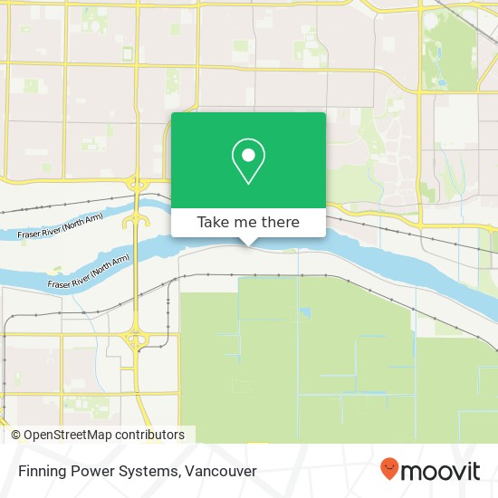 Finning Power Systems map