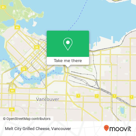 Melt City Grilled Cheese map