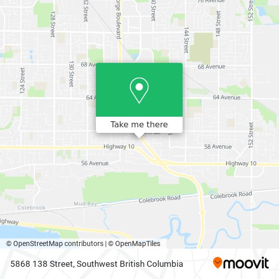 5868 138 Street plan
