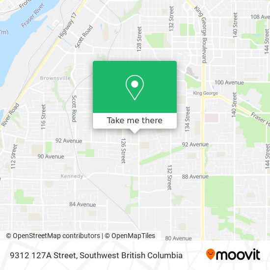 9312 127A Street map