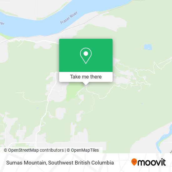 Sumas Mountain map