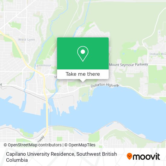 Capilano University Residence plan