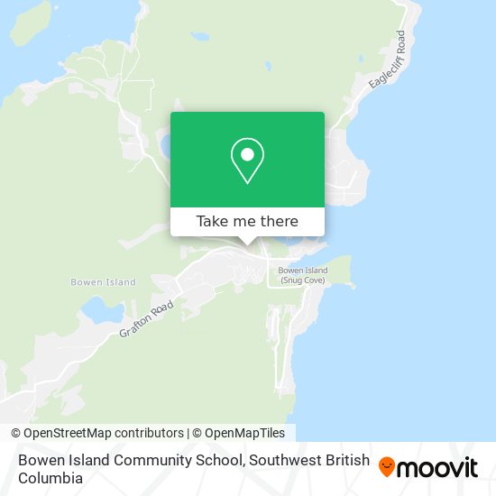 Bowen Island Community School map