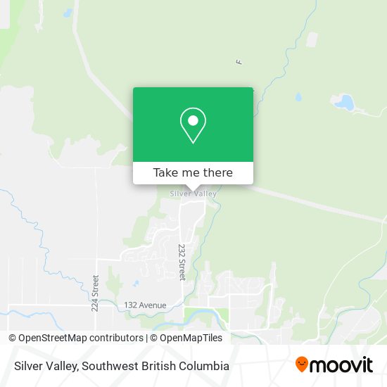 Silver Valley map