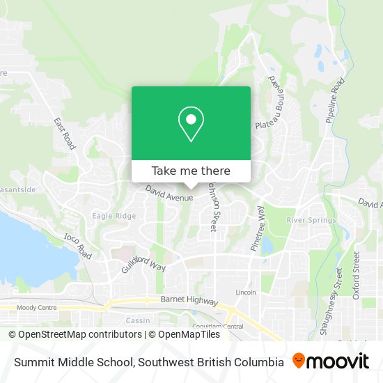 Summit Middle School map