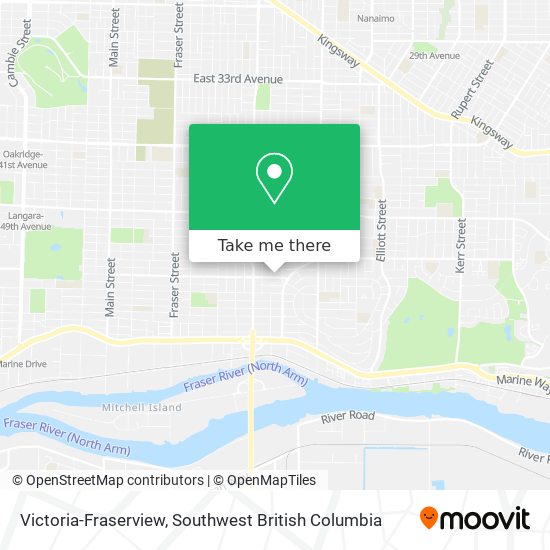 Victoria-Fraserview map