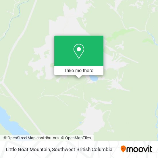 Little Goat Mountain map