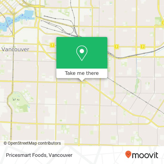 Pricesmart Foods map