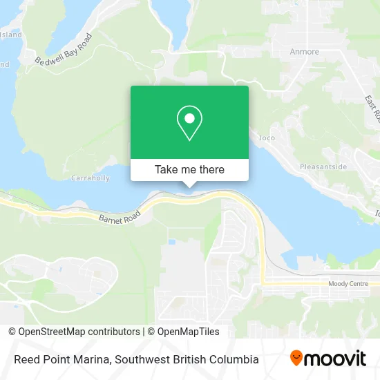 Reed Point Marina map