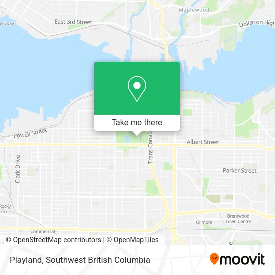Playland map