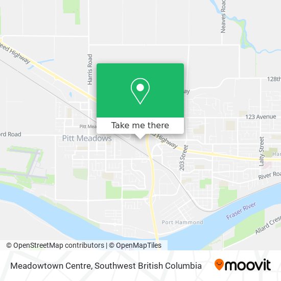 Meadowtown Centre map