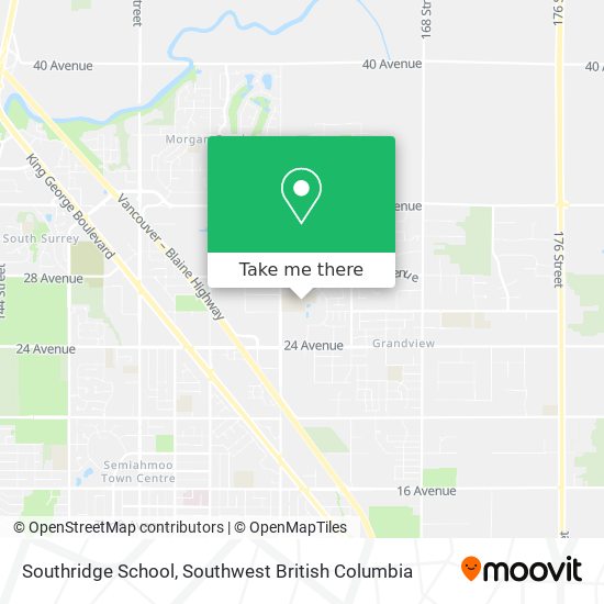 Southridge School map