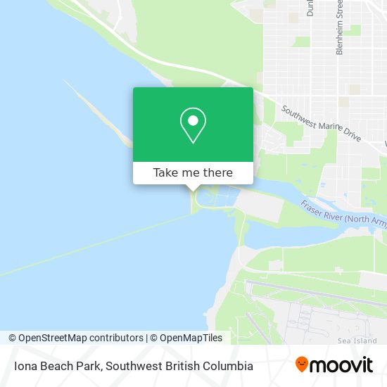 Iona Beach Park map