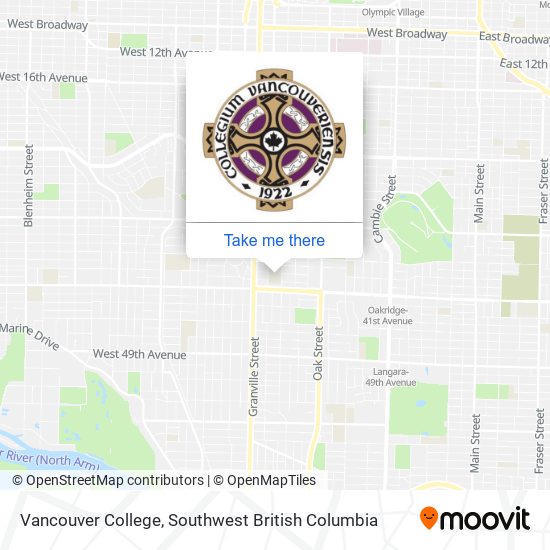 Vancouver College plan