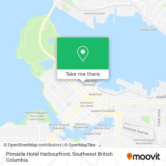 Pinnacle Hotel Harbourfront plan