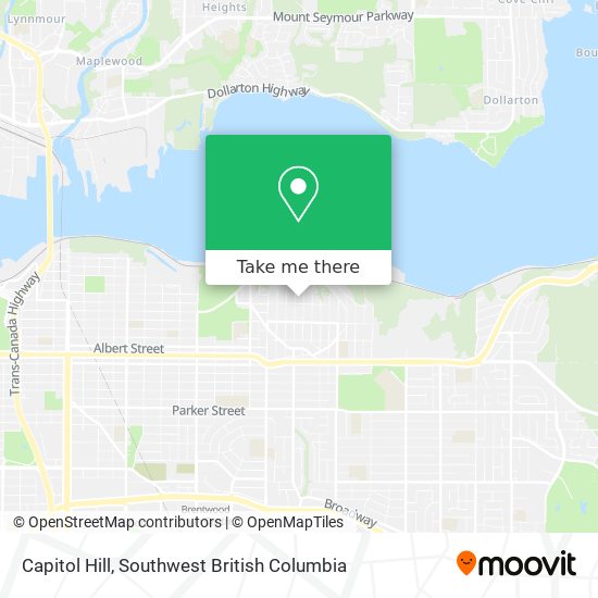 Capitol Hill map