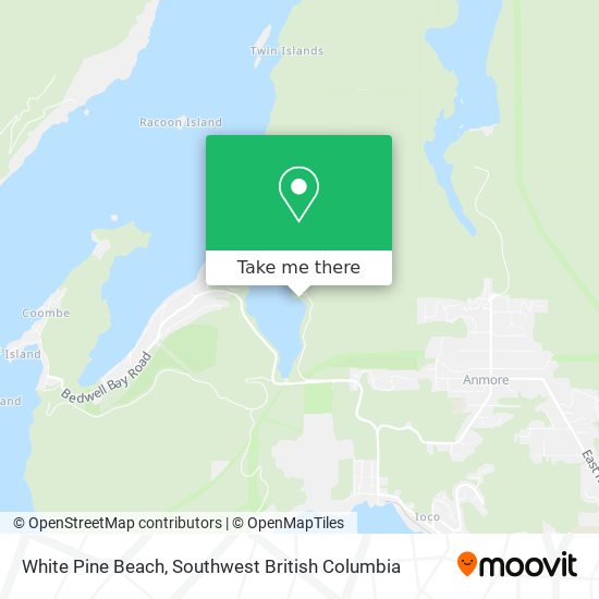 White Pine Beach plan