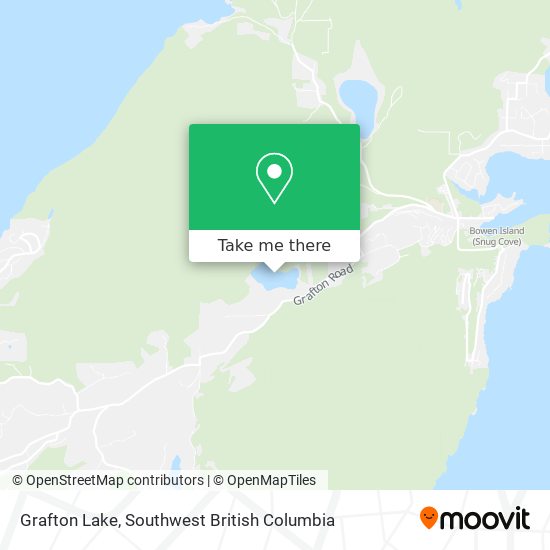Grafton Lake map