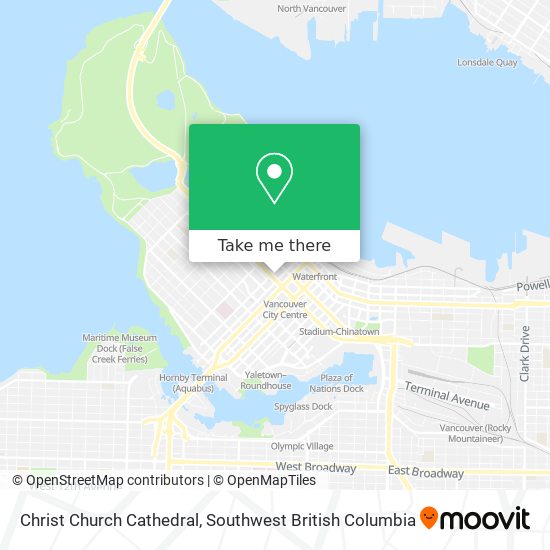 Christ Church Cathedral map