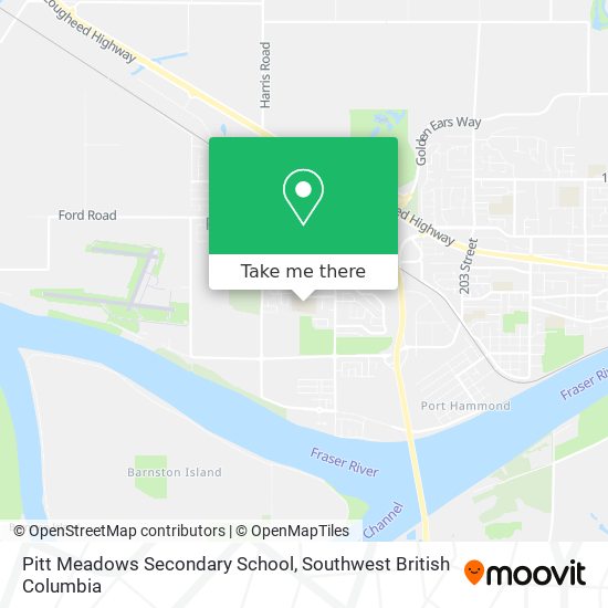 Pitt Meadows Secondary School plan