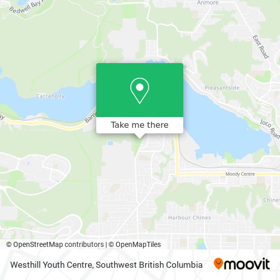 Westhill Youth Centre map