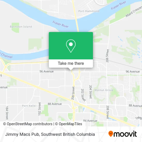 Jimmy Macs Pub map