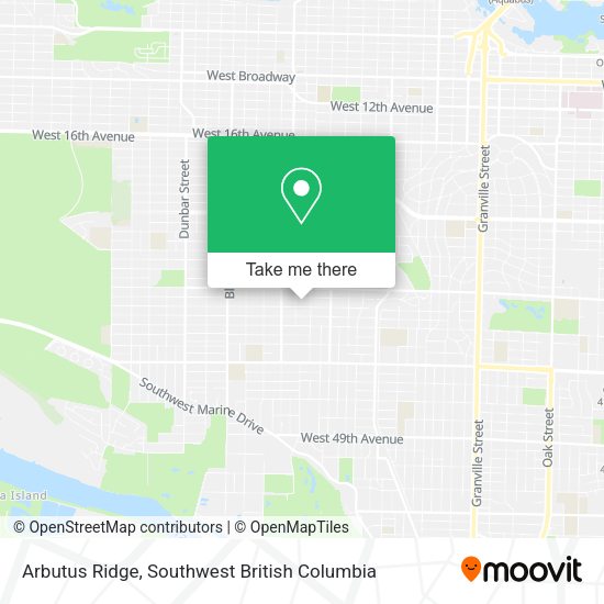Arbutus Ridge plan