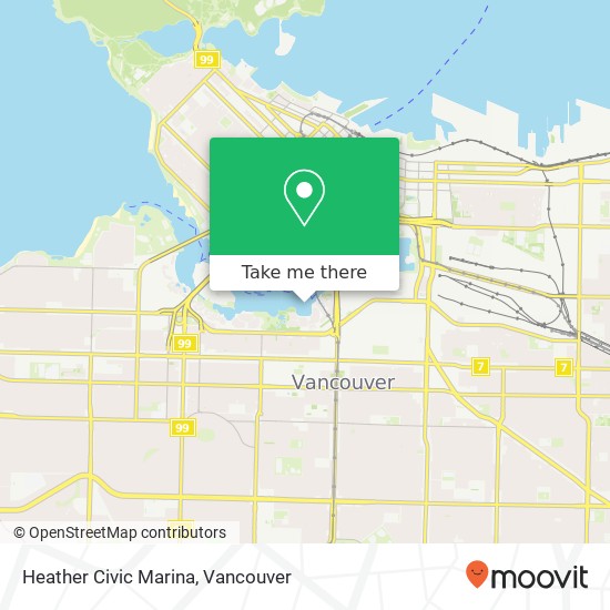 Heather Civic Marina map