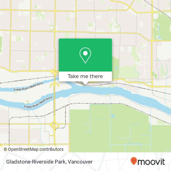 Gladstone-Riverside Park map