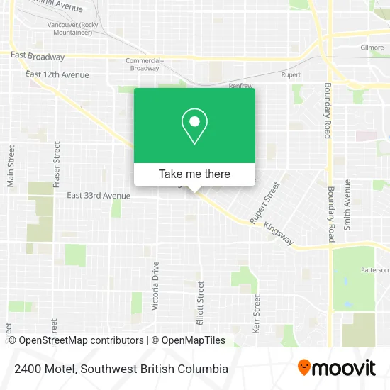 2400 Motel map