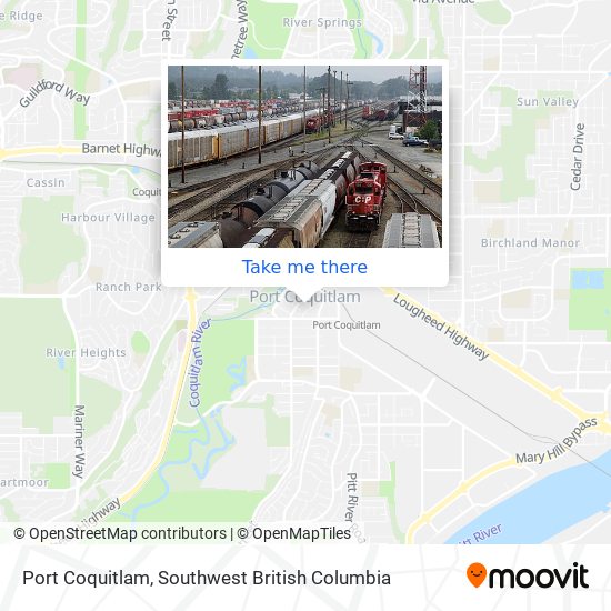 How to get to Port Coquitlam by Bus or SkyTrain?