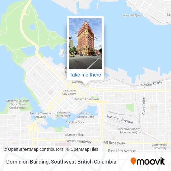 Dominion Building map