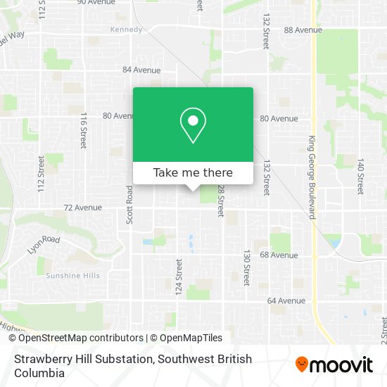 Strawberry Hill Substation plan