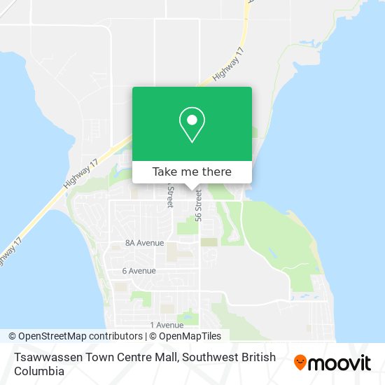 Tsawwassen Town Centre Mall plan