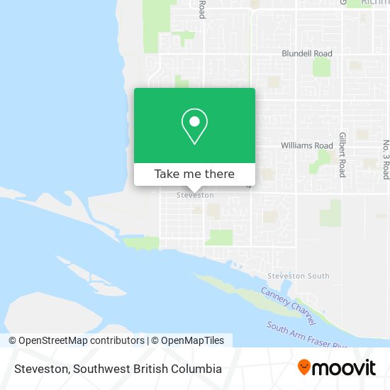 Steveston map