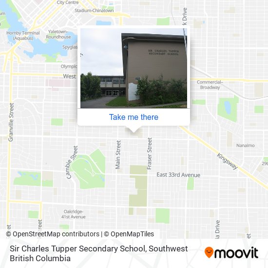 Sir Charles Tupper Secondary School plan