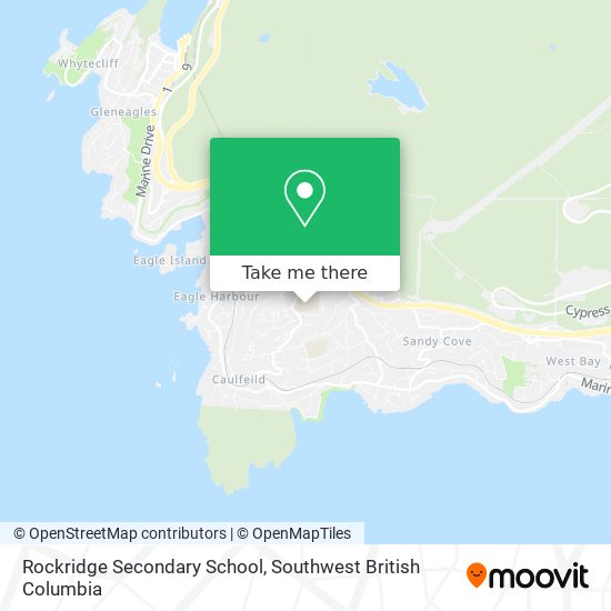 Rockridge Secondary School map