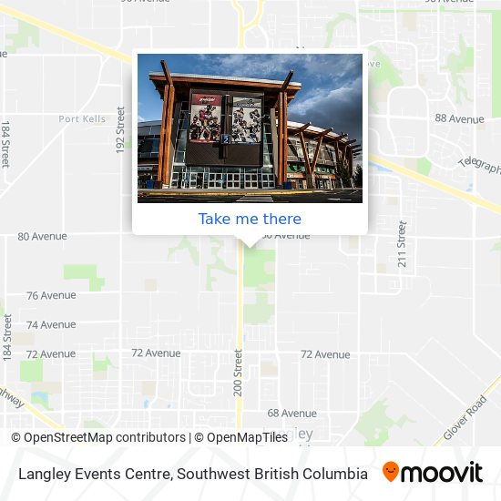 Langley Events Centre plan