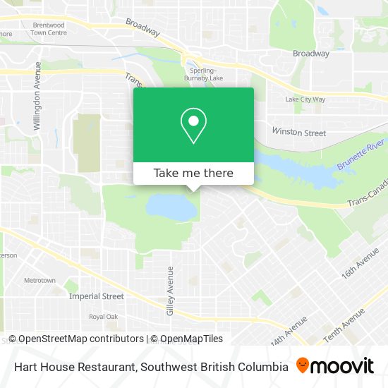 Hart House Restaurant map
