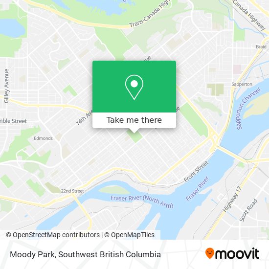 Moody Park map