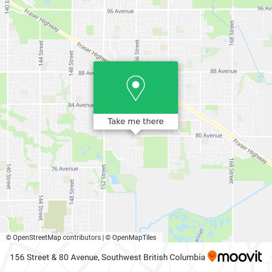 156 Street & 80 Avenue plan