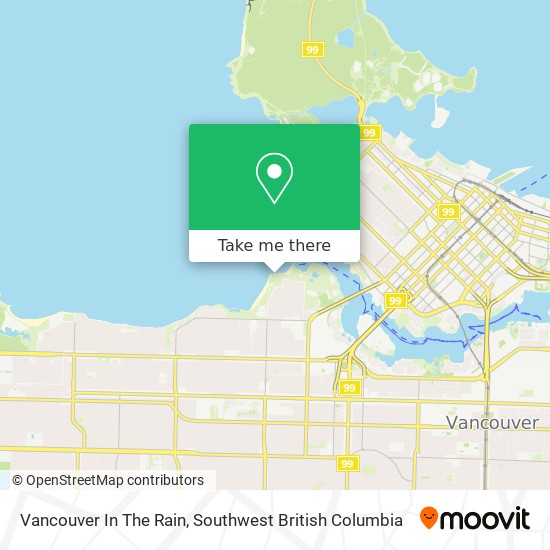 Vancouver In The Rain plan