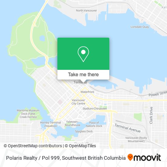 Polaris Realty / Pol 999 map